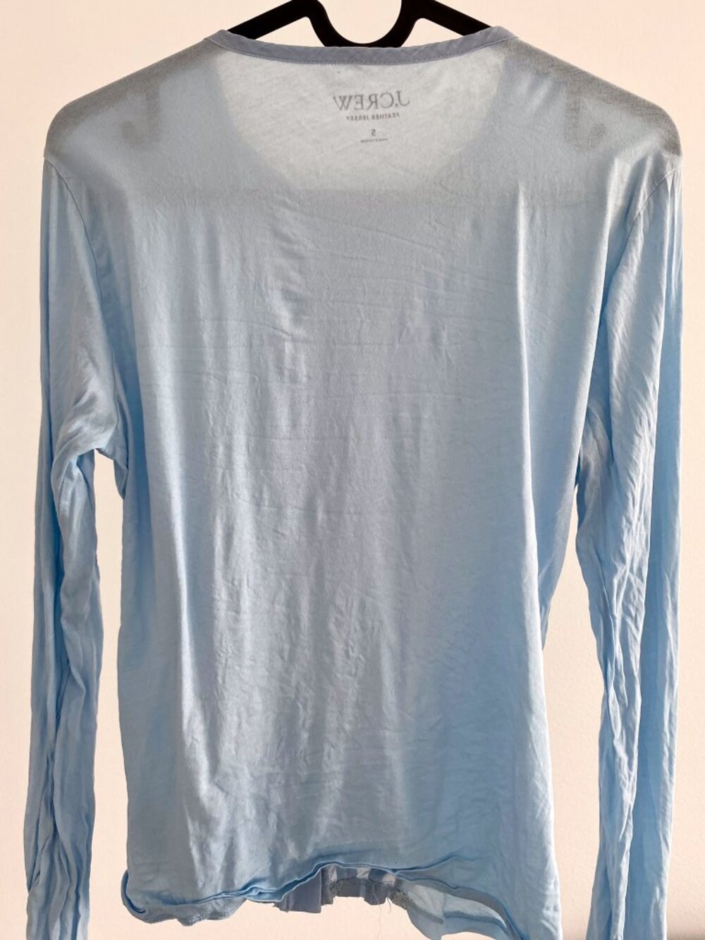J. Crew Blue Ruffle Lace Cardigan - Picture 3 of 4